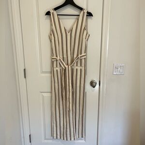 NWT Madewell linen blend jumpsuit